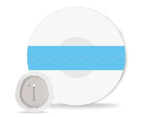 Dexcom G7 Yapışkanlı, Şeffaf, Su Geçirmez Sensör Sabitleyici Bant
