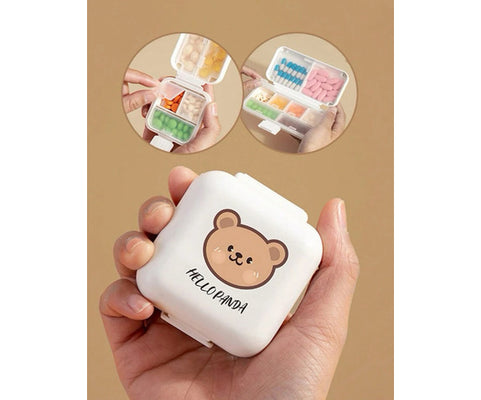 Panda İlaç Taşıma Kutusu