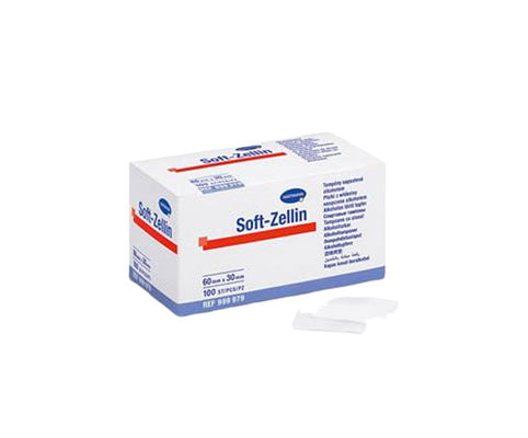Hartmann Soft - Zellin Alkollü Steril Cilt Temizleme Mendili freeshipping - DiabStore