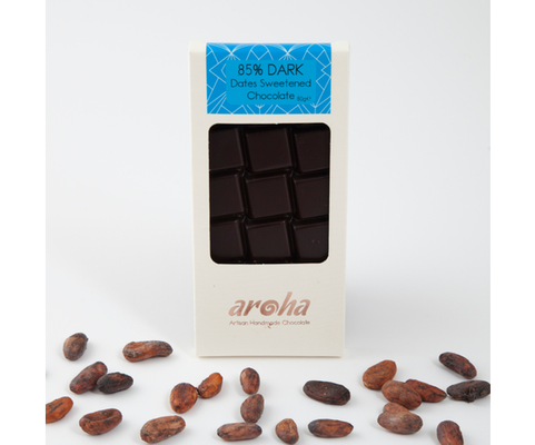 Aroha %85 Bitter Hurma Özlü Çikolata freeshipping - DiabStore