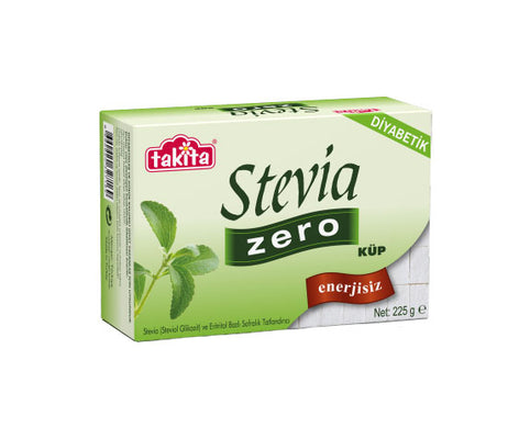 Takita Stevia Zero Beyaz Küp 225 g freeshipping - DiabStore