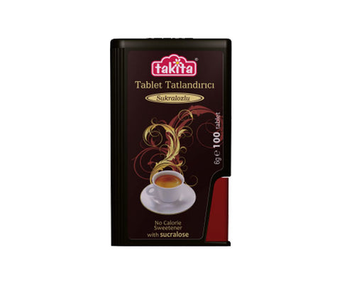 Takita Tablet Tatlandırıcı Sukraloz 100 Adet freeshipping - DiabStore