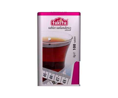 Takita Tablet Tatlandırıcı Sakkarin 100 Adet freeshipping - DiabStore