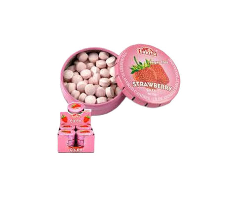 Takita Aromalı Şekersiz Şekerler Çilekli 12 g freeshipping - DiabStore