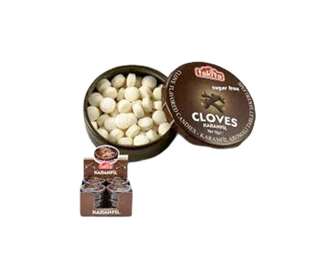 Takita Aromalı Şekersiz Şekerler Karanfilli 12 g freeshipping - DiabStore