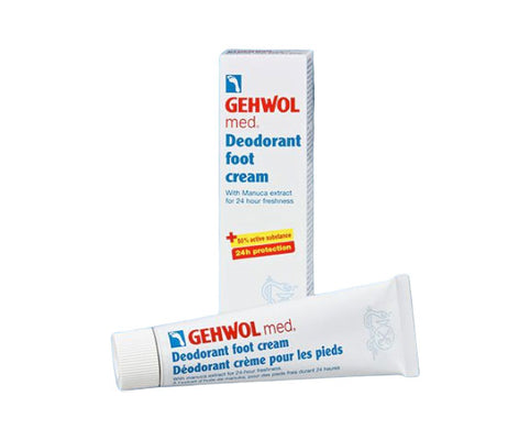 GEHWOL Med Deodorant Foot Cream - Deodorantlı Ayak Bakım Kremi 75 ml freeshipping - DiabStore