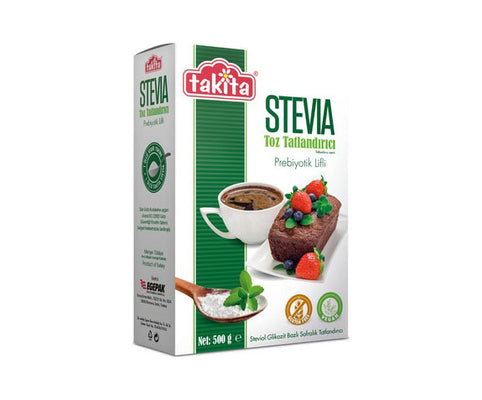 Takita Stevia Prebiyotik Lifli Tatlandırıcı 500 g freeshipping - DiabStore